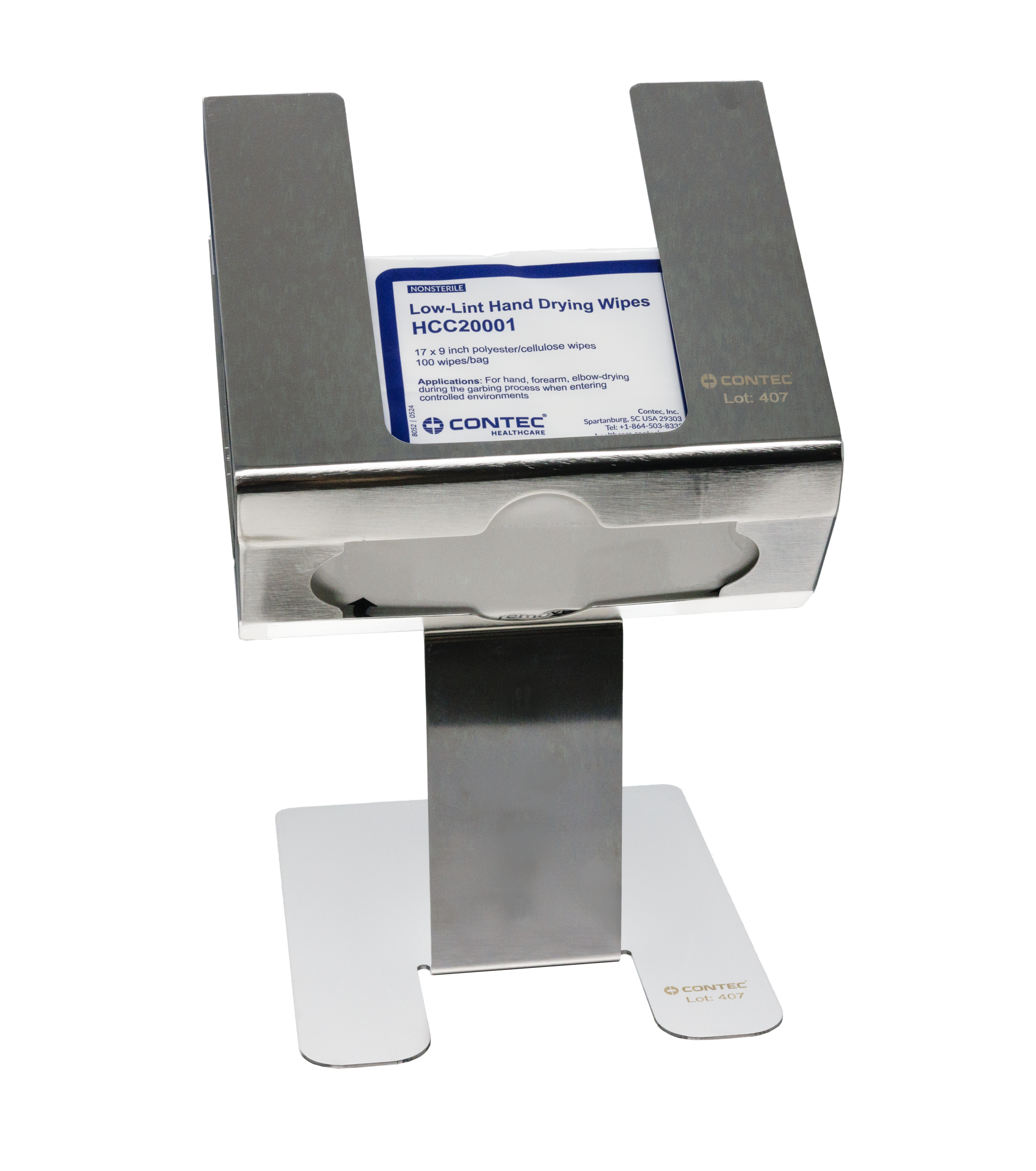 Contec Healthcare Low-Lint Hand Drying Wipes